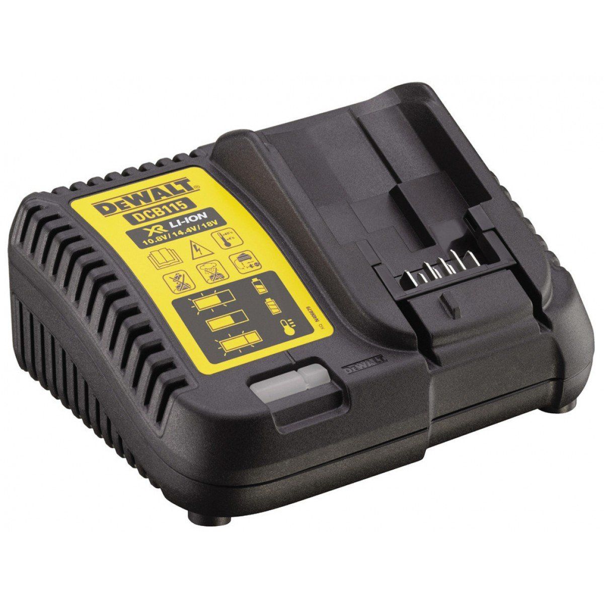Chargeur de batterie DeWalt DCB115 18V voltage - vue 2