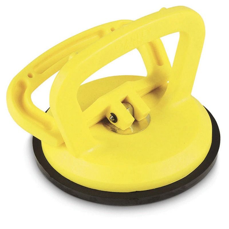 Ventouse 1 tête Stanley ø120 mm Jaune - vue 2