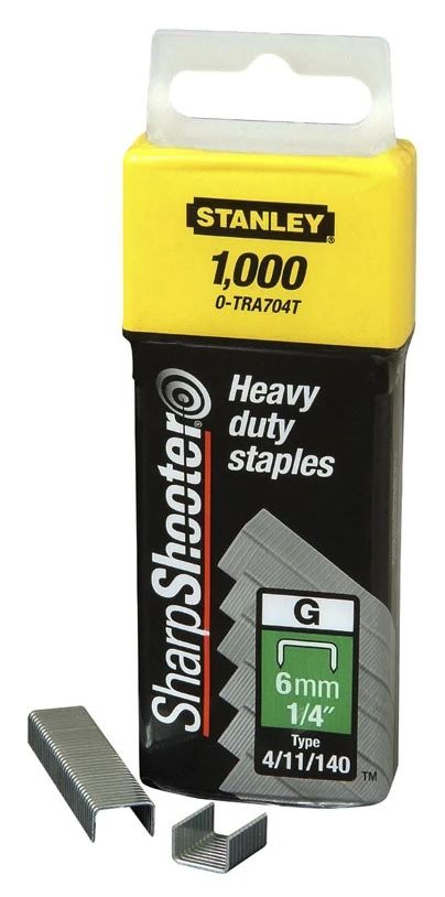 Agrafes 14 mm type G boîte de 5000 STANLEY 1 TRA709 5T - vue 2