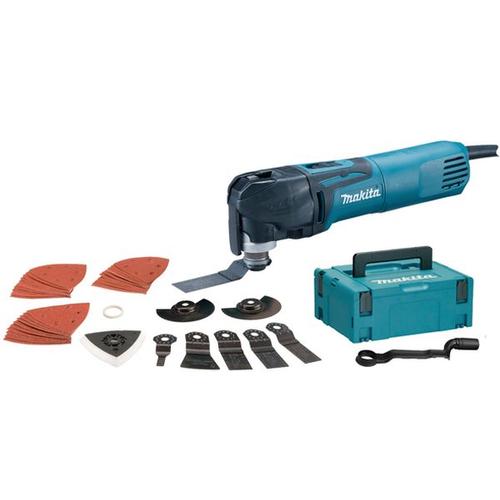 Coffret Multi-Outils Makita Makita Outil Multifonctions 320W + 58 Accessoires