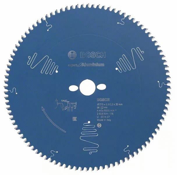 Bosch Lame scie 315mm Z.96 - vue 2
