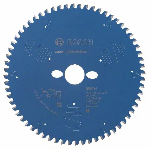 Bosch Lame scie circulaire Alu 216x2 6 - vue 2