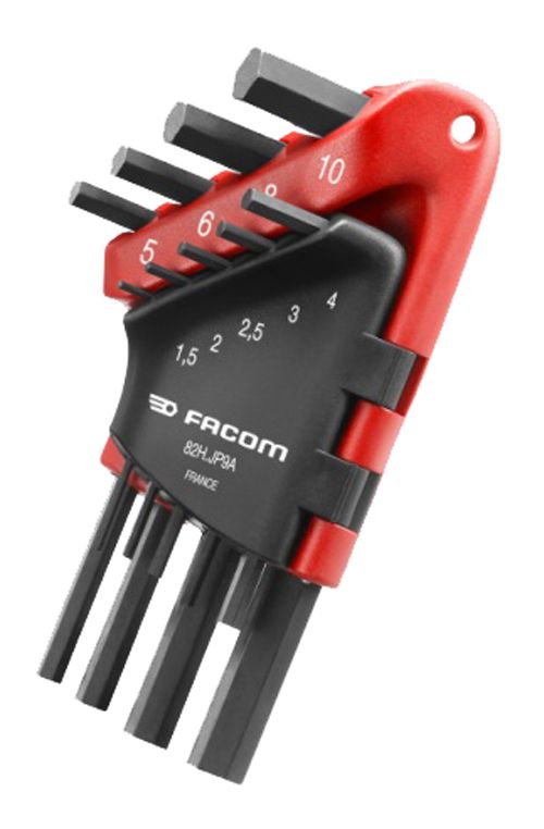 Facom Jeux de 9 Clés Males Courtes Empreintes 6 Pans - vue 3