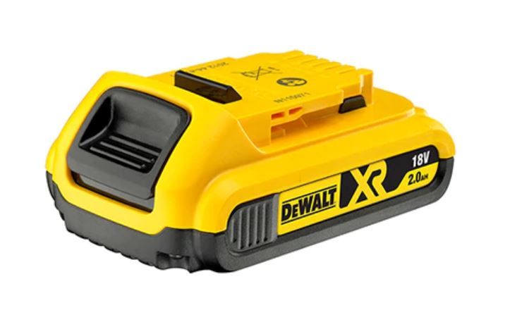 Batterie Li Ion XR 18V 2 Ah DEWALT Secteur Témoin de charge LED 33% d'autonomie en plus - vue 3