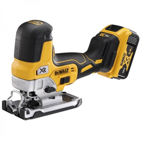 Dewalt Scie sauteuse à prise par le corps XR 18V 5Ah Li Ion 2 batteries avec coffret DCS335P2