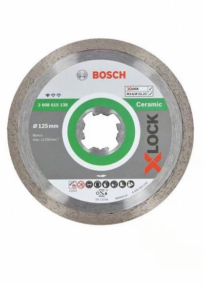 Bosch Disques Tronçonner Diamantés XLOCK Standard Ceramic - vue 2