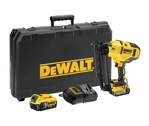 Cloueur de finition sans fil 16ga 18V XR Li ion 5.0 Ah moteur sans DCN660P2