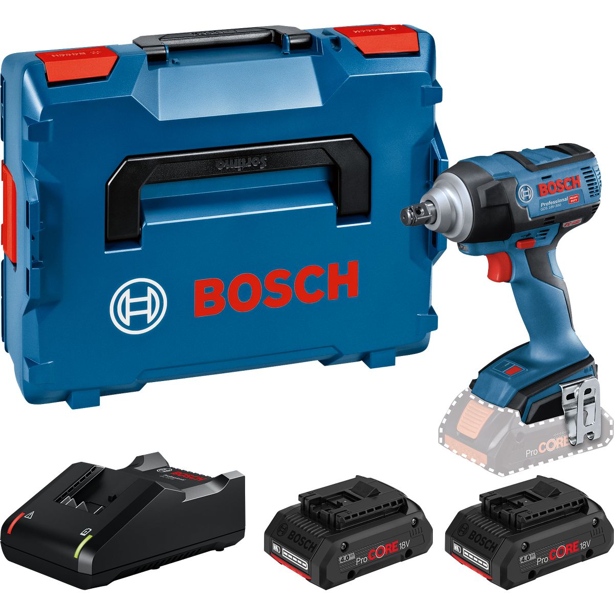 BOSCH Boulonneuse 18V GDS 18V300 Procore - vue 2