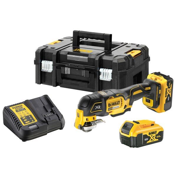 cutter 18V 5.0Ah Li Ion 29 accessoires en coffret Tstak DCS356P2 QW
