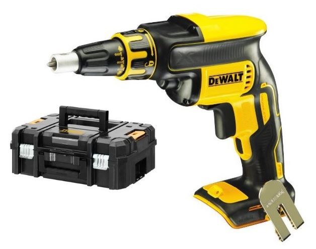 Visseuse plaque de plâtre DEWALT 18V XR Sans batterie ni chargeur En coffret T STAK DCF620NT - vue 2