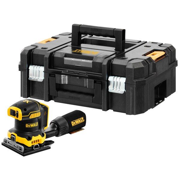 DeWALT DCW200NT Ponceuse roto orbitale sans fil 14 de feuille 18V Brushless sans batterie avec coffret - vue 2
