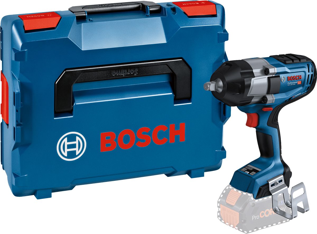 Boulonneuse BITURBO GDS 18V-1000 BOSCH 06019J8301 en coffret L-boxx - Machine nue