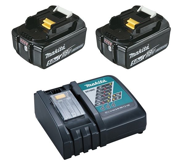 Makita Pack Énergie Li ion BL1850B - vue 2