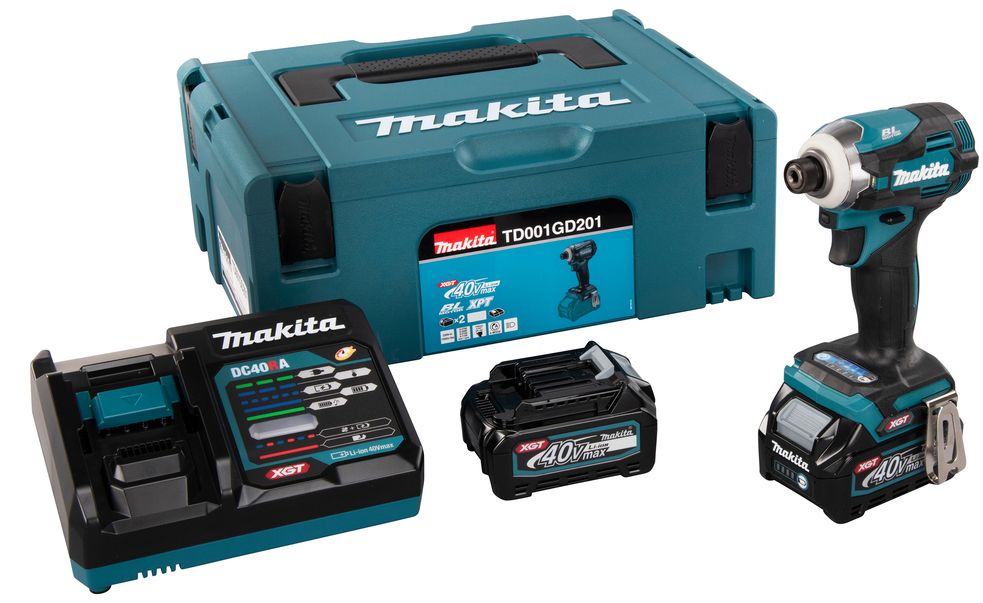 Visseuse à chocs 40 V max Li-Ion 2,5 Ah XGT 220 Nm MAKITA - TD001GD201