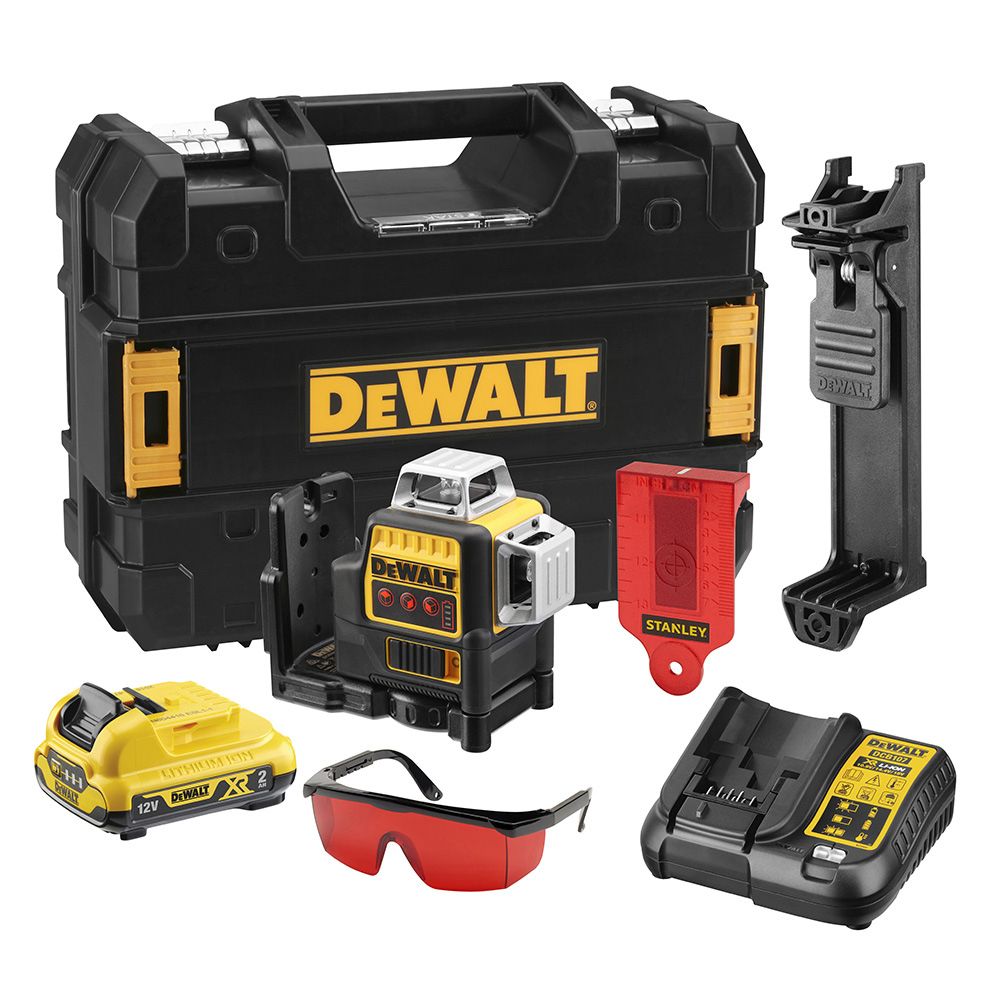 DeWALT DCE089D1R laser ligne 3 x 360 ° 10 8 V2ah
