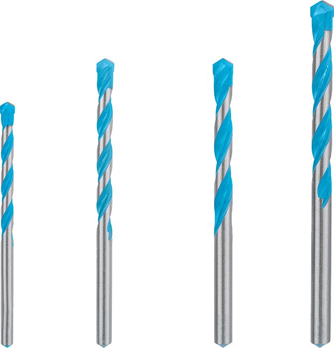 Coffret foret cylindrique matériaux Bosch 4 pièces - vue 2