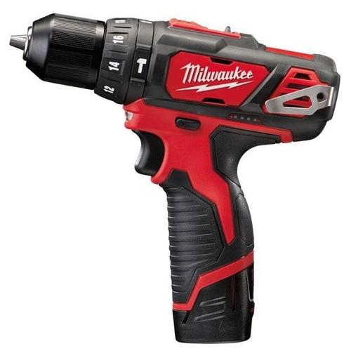 Milwaukee M12 Bdd-202C 1 Tal. Angle, 1 W, 12 V, Noir/Argenté