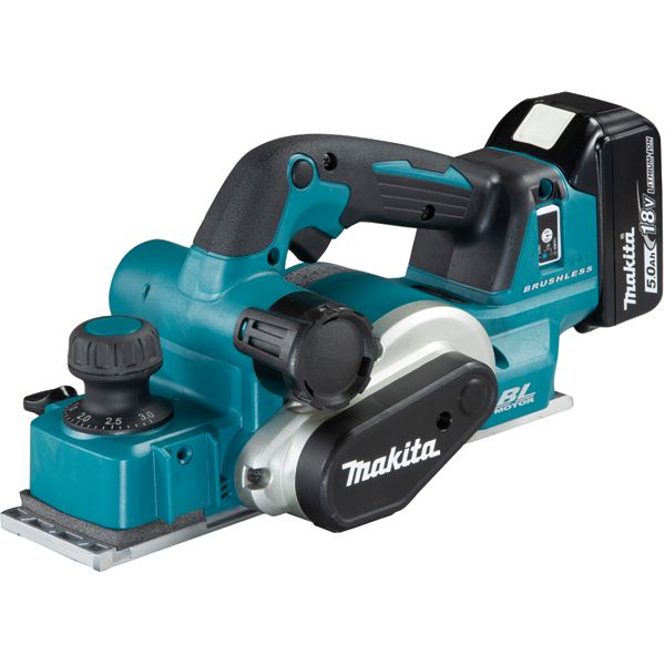 MAKITA Rabot 18V DKP181RTJ avec batteries MAKPAC - vue 2