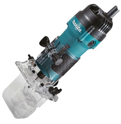 Affleureuse MAKITA Ø6 mm + Coffret MAK PAC 2