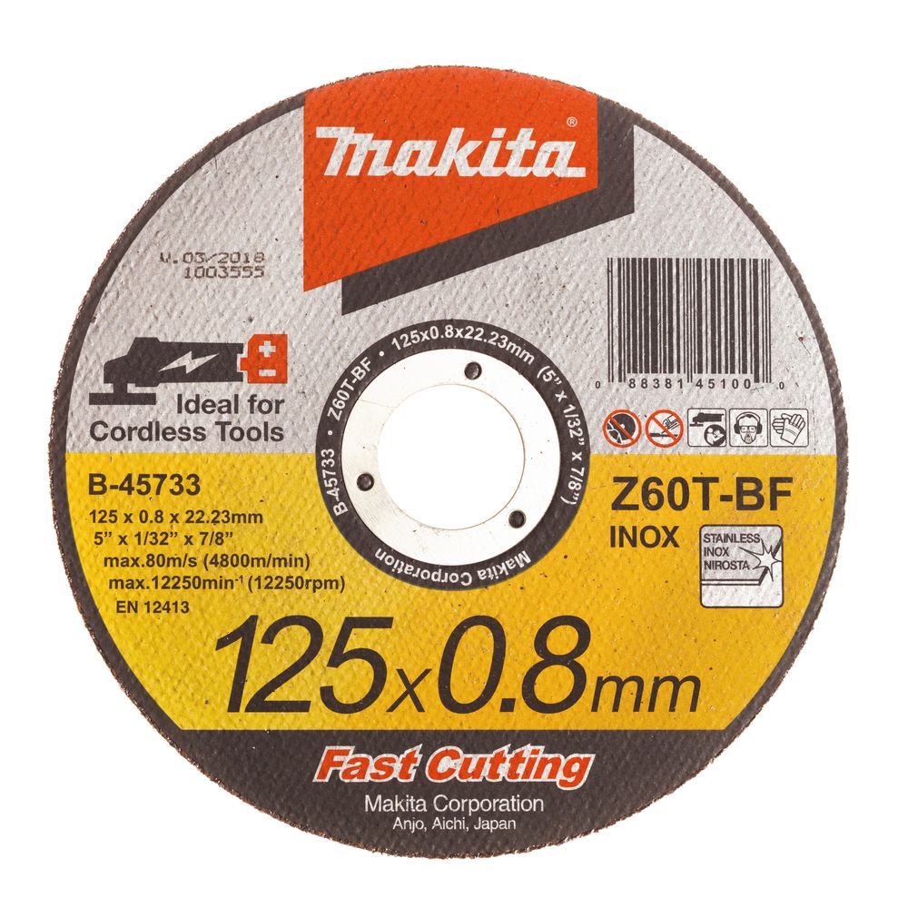 Makita Disque à tronçonner Ø 125 mm - vue 2