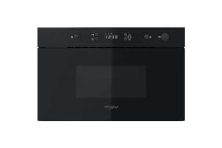 Micro-ondes encastrable Whirlpool MBNA900B, noir, solo, 22 L, plateau 25 cm, 750 watt