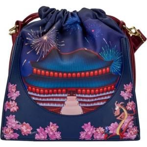 Disney By Loungefly Sac à Bandoulière Mulan Castle Cinch Sack