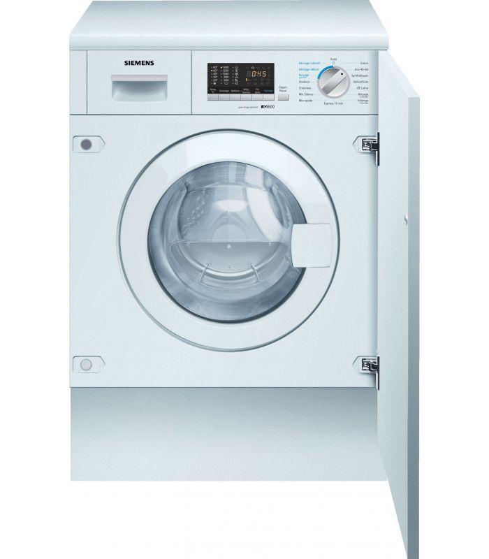 SIEMENS Lave linge séchant Tout intégrable 74 kg essorage 1400 trmn WK14D543FR - vue 3