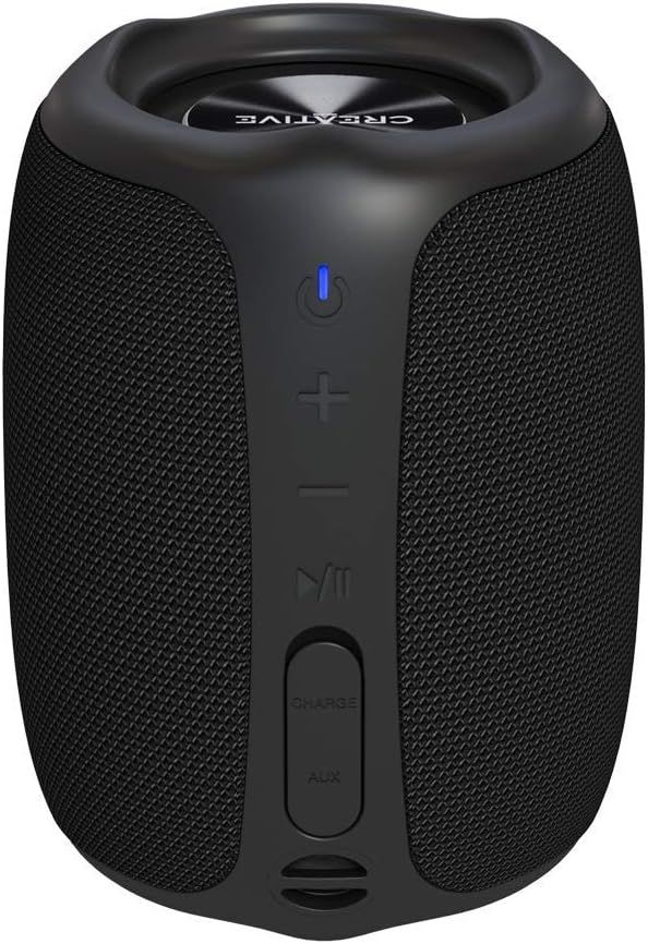 Enceinte Bluetooth 5.0 Haut-Parleur Portable IPX7 pour l`extérieur 10 Heures d'autonomie, Siri et Google Assistant (Noir)