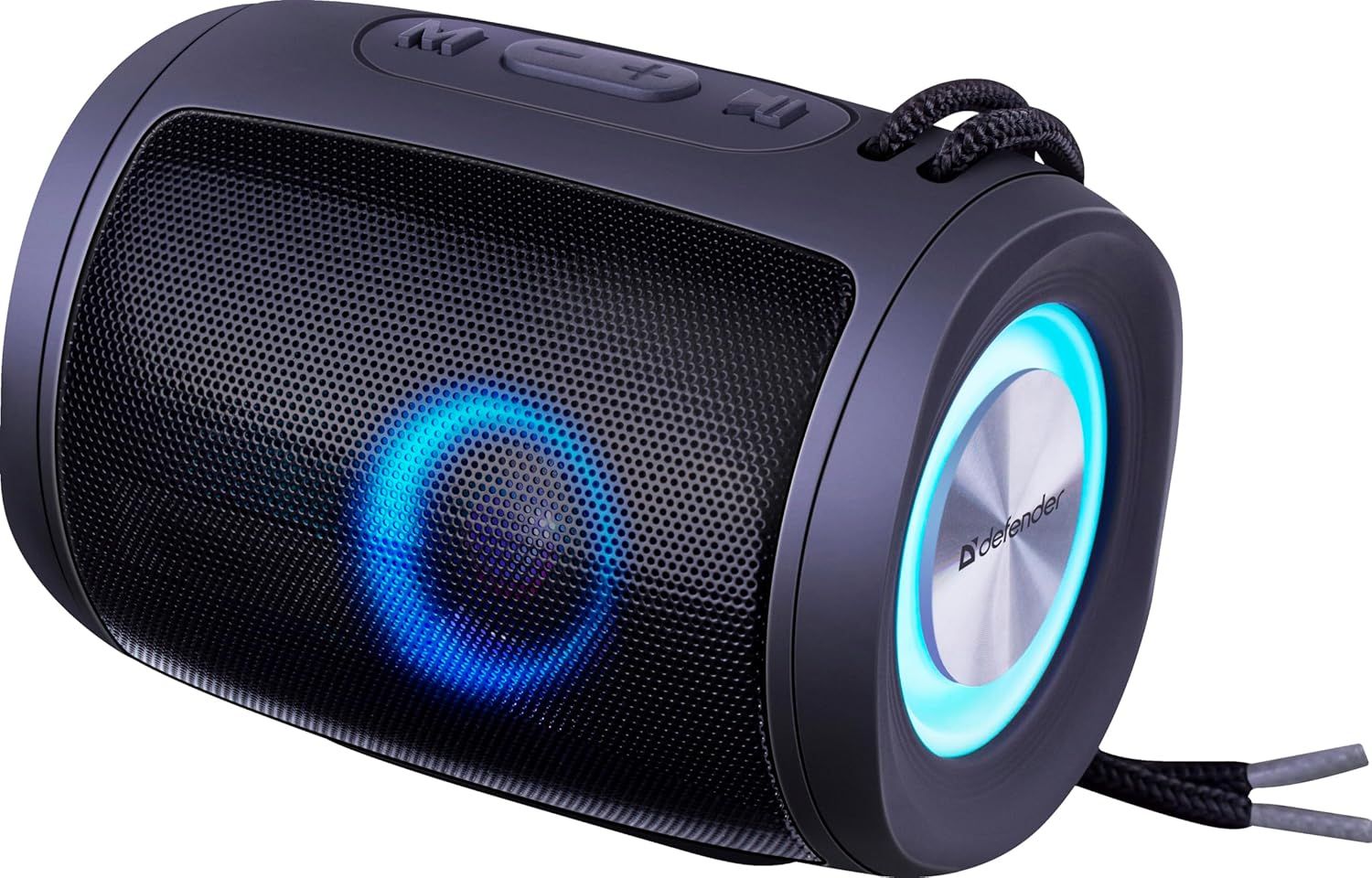 Defender Enjoy S200 Enjoy Enjoy S200 Haut-parleur Bluetooth avec lumière LED et mini haut-parleur avec clé USB, fonction mains libres, lecteur MP3, radio FM, carte MicroSD, 32 Go, longue durée de vie