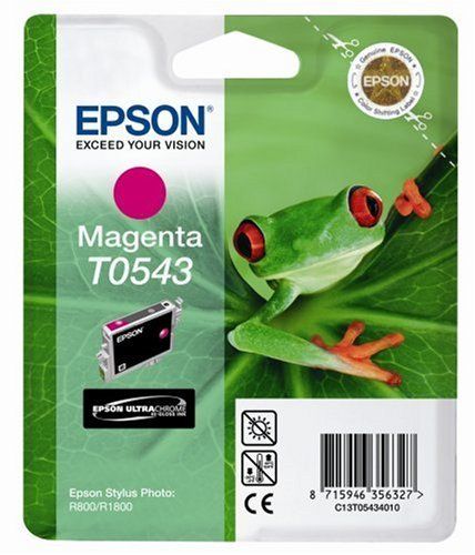 Epson T0543 (Grenouille) - Cartouche d'encre magenta Epson T0543 (Grenouille) - Cartouche d'encre magenta