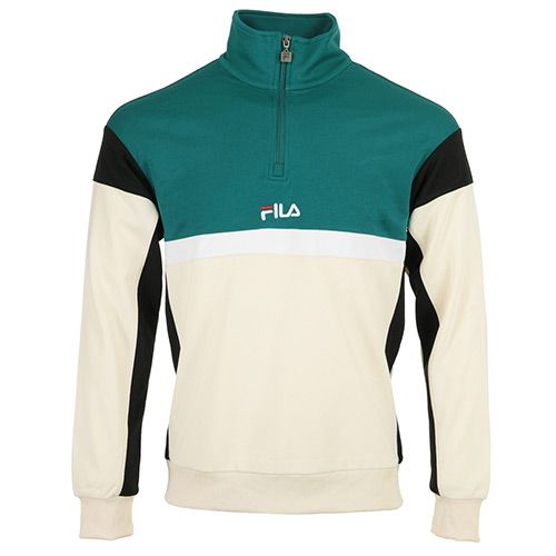 fila herron half zip top - S