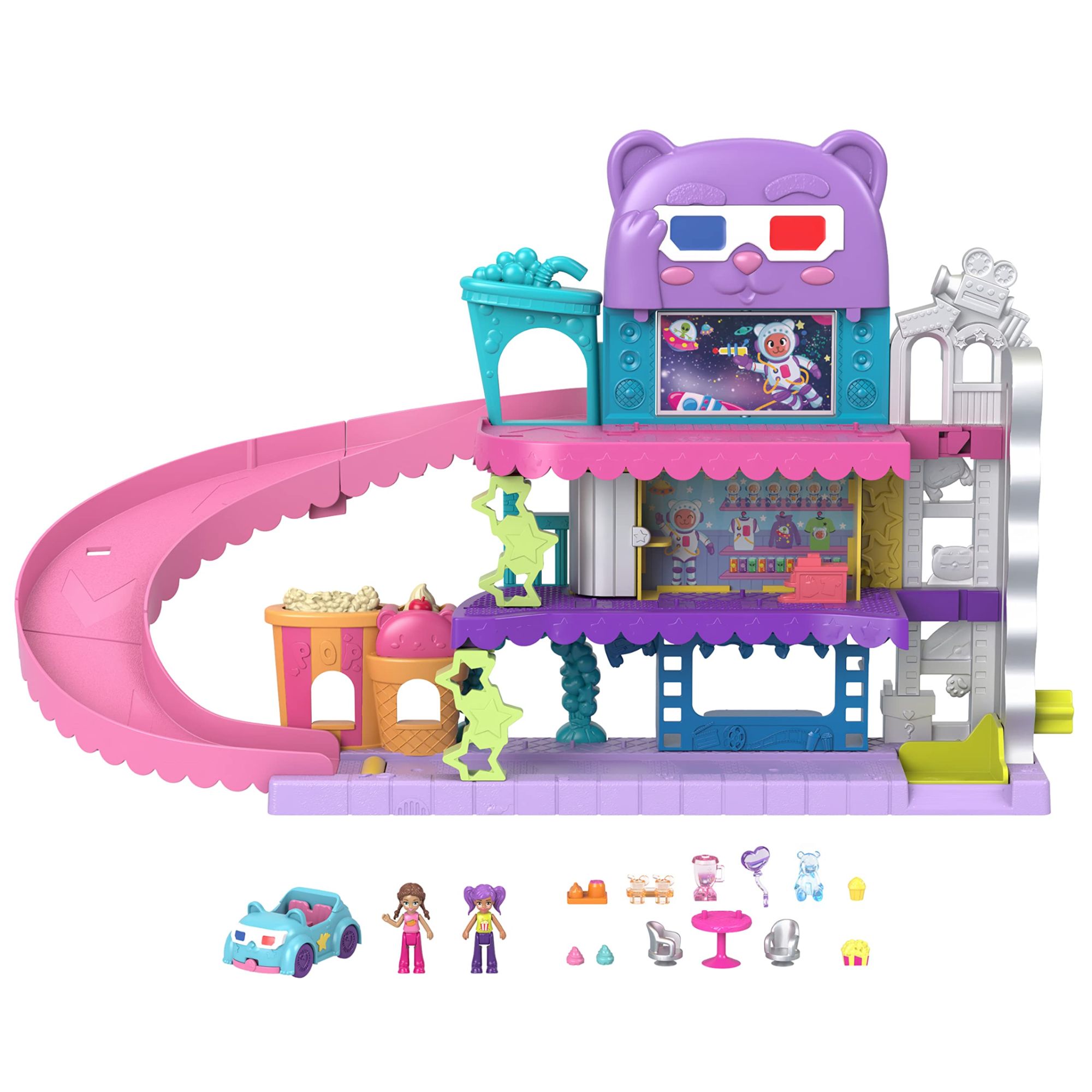 Polly Pocket  Pollyville Multiplexe De Polly