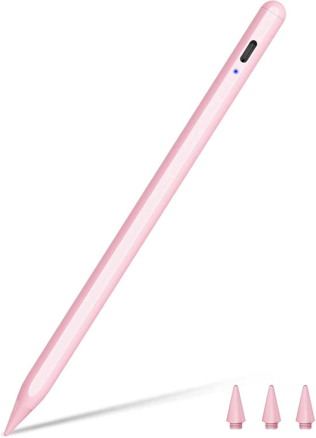 Pencil 2ème génération (charge rapide 10 min), 2024 pour iPad avec rejet de la paume et inclinaison, stylet pour iPad 6-10, Air 3-5, Mini 5-6, Pro 11"" 1-4, 12,9"" 3-6