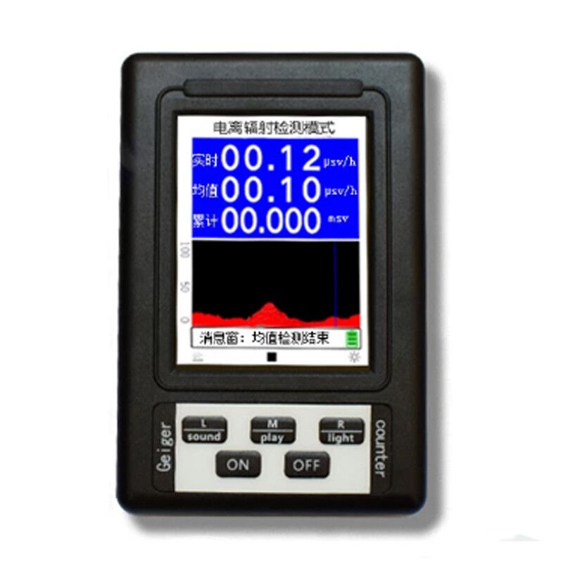 D?tecteur de rayonnement nucl?aire Pro XR-1 BR-9B Compteur Geiger X ?-rayons g?re des outils de d?coupe Testeur de modes de dose cumulative moyenne en temps r?el - Type BR-9B