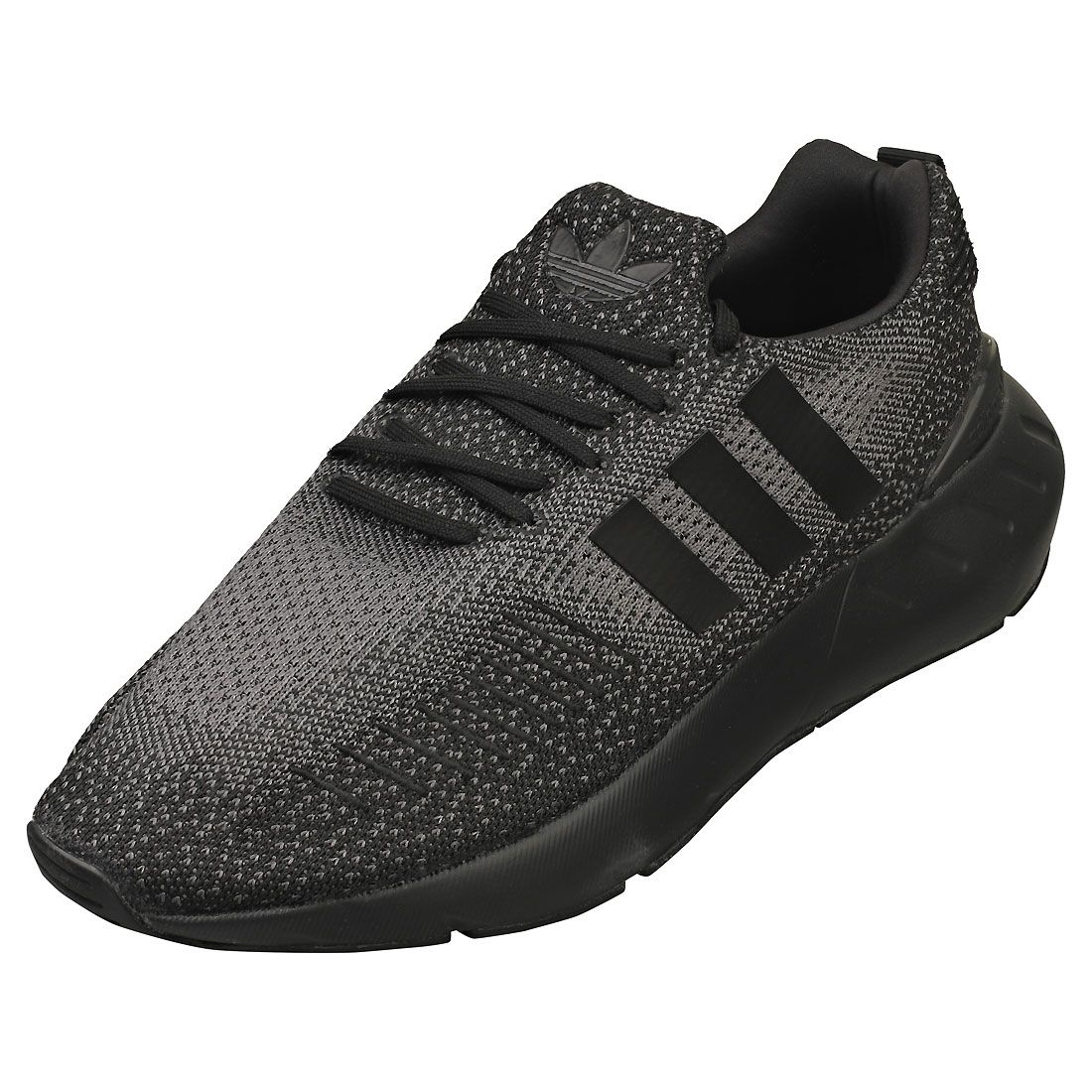 Chaussures Adidas Swift Run 22 Pour Hommes - Noir Et Gris - 42