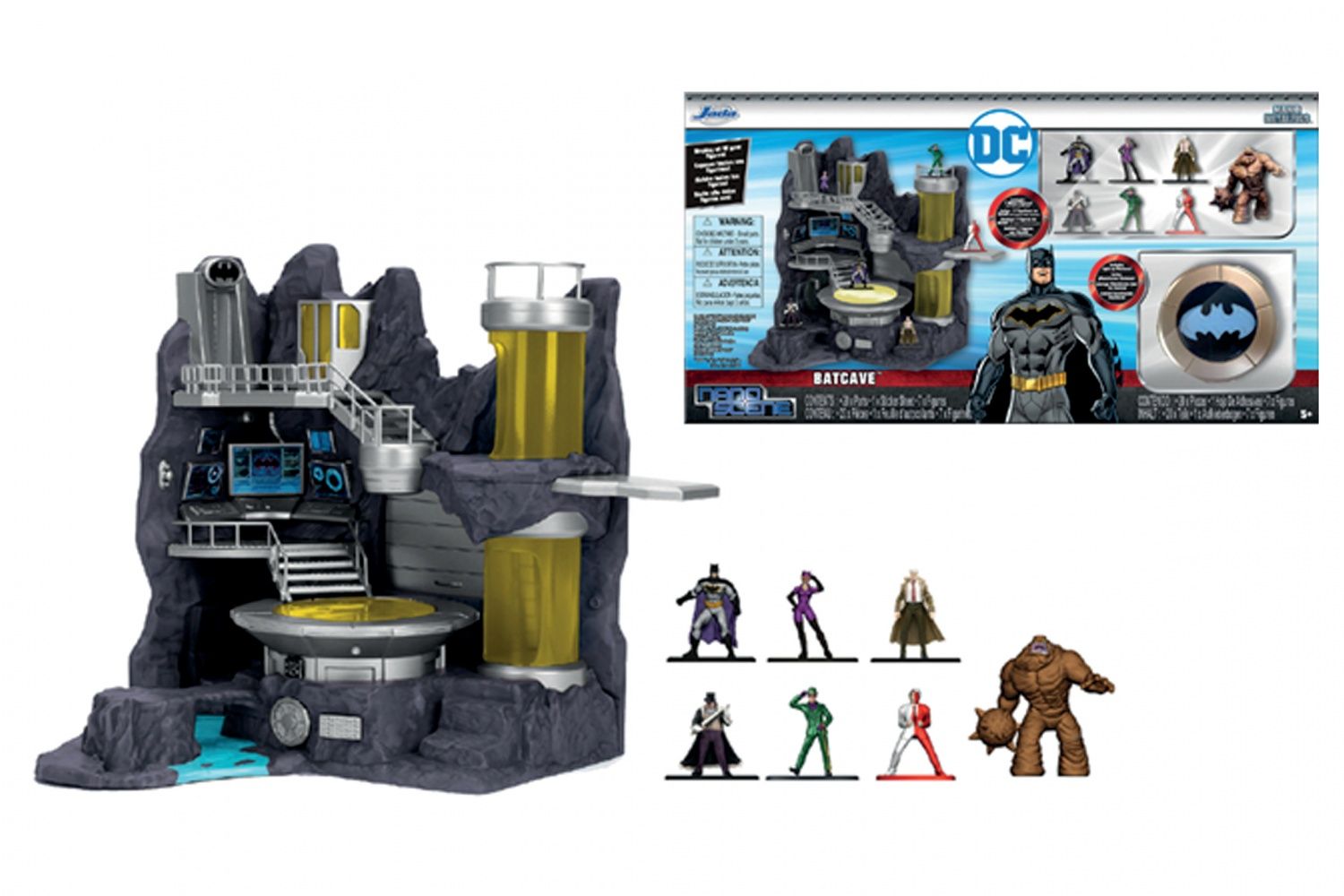 Jada Dc Comics Big Nano Scene