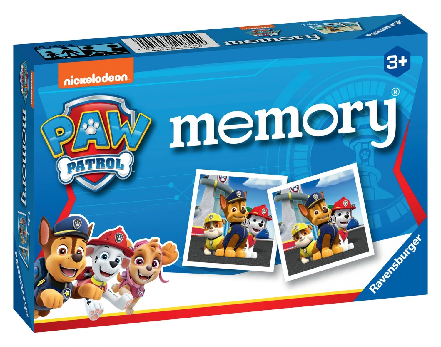 Memory® Pat'patrouille Ravensburger La Boîte - vue 6
