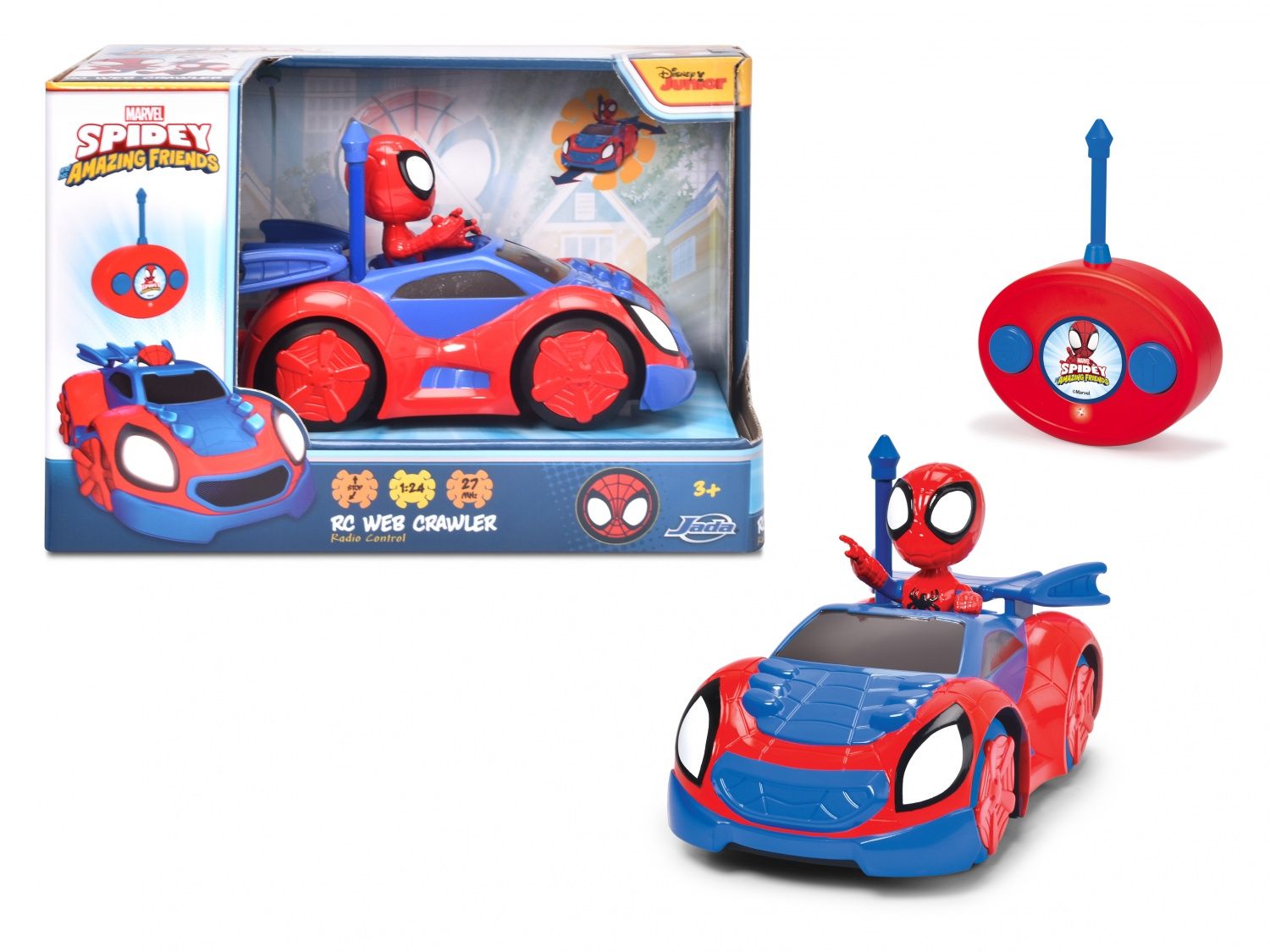 Coffret Spidey Web Crawler 17cm Jada Le Coffret - vue 4