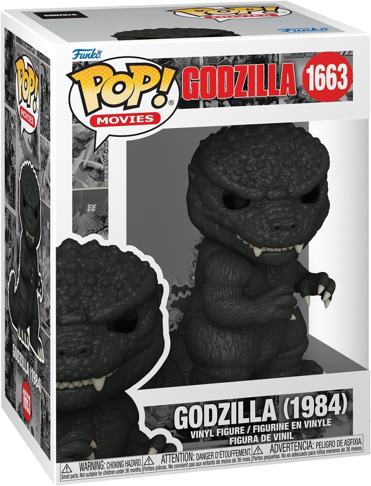 Figurine Funko Pop - Godzilla N°1663 - Godzilla (1984) [Avec Chase] (80878)