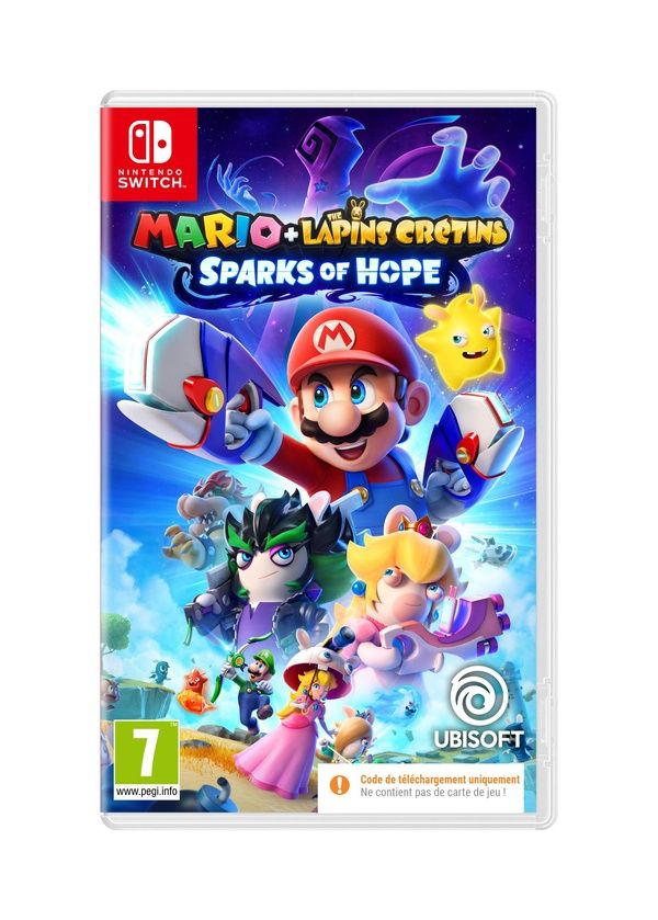 Mario + The Lapins Crétins : Sparks of Hope FRA CODE IN BOX SWITCH
