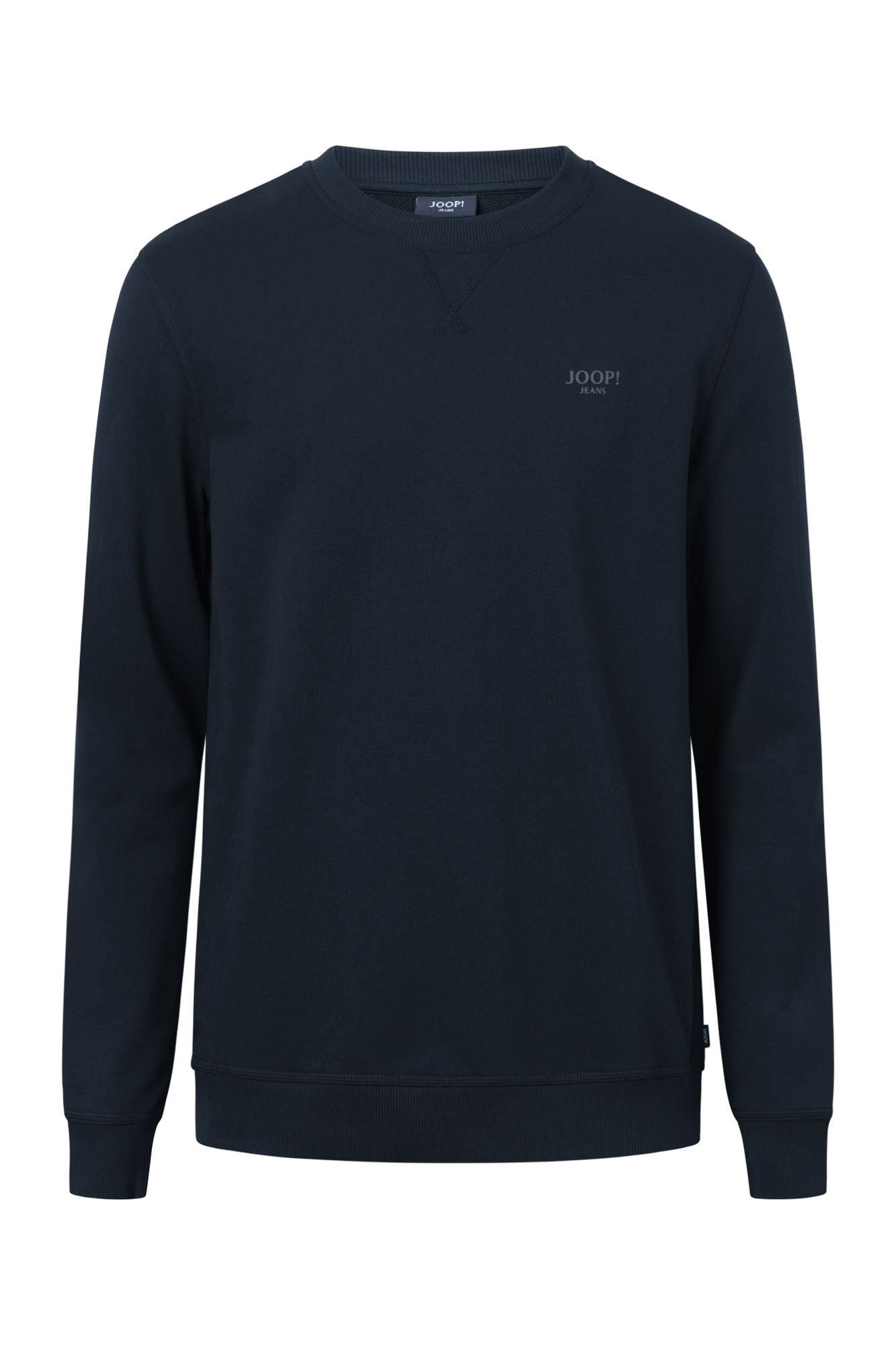 Joop! Jeans Sweatshirt Pour Homme - Jjj-16salazar, Sweater, Col Rond, Logo, Coton Gris S (Small)