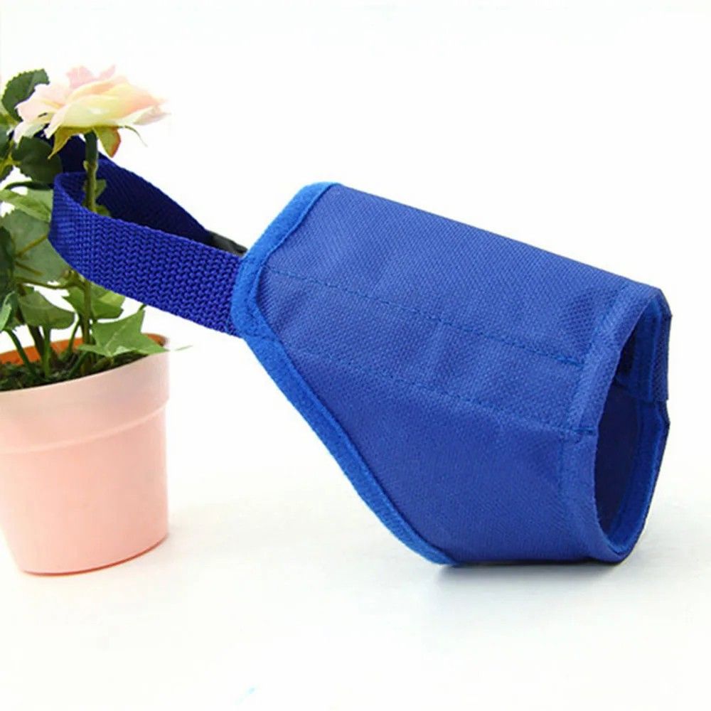 Meilleurs prix pour Muselière Anti-Aboiement Réglable Pour Chiens De Compagnie,Bouche Anti-Morsure,Accessoires De Toilettage Pour Chiens De Petite Et Moyenne Taille,Produits Pour Animaux - Type Bleu-Size 7 (Mouth 24cm)