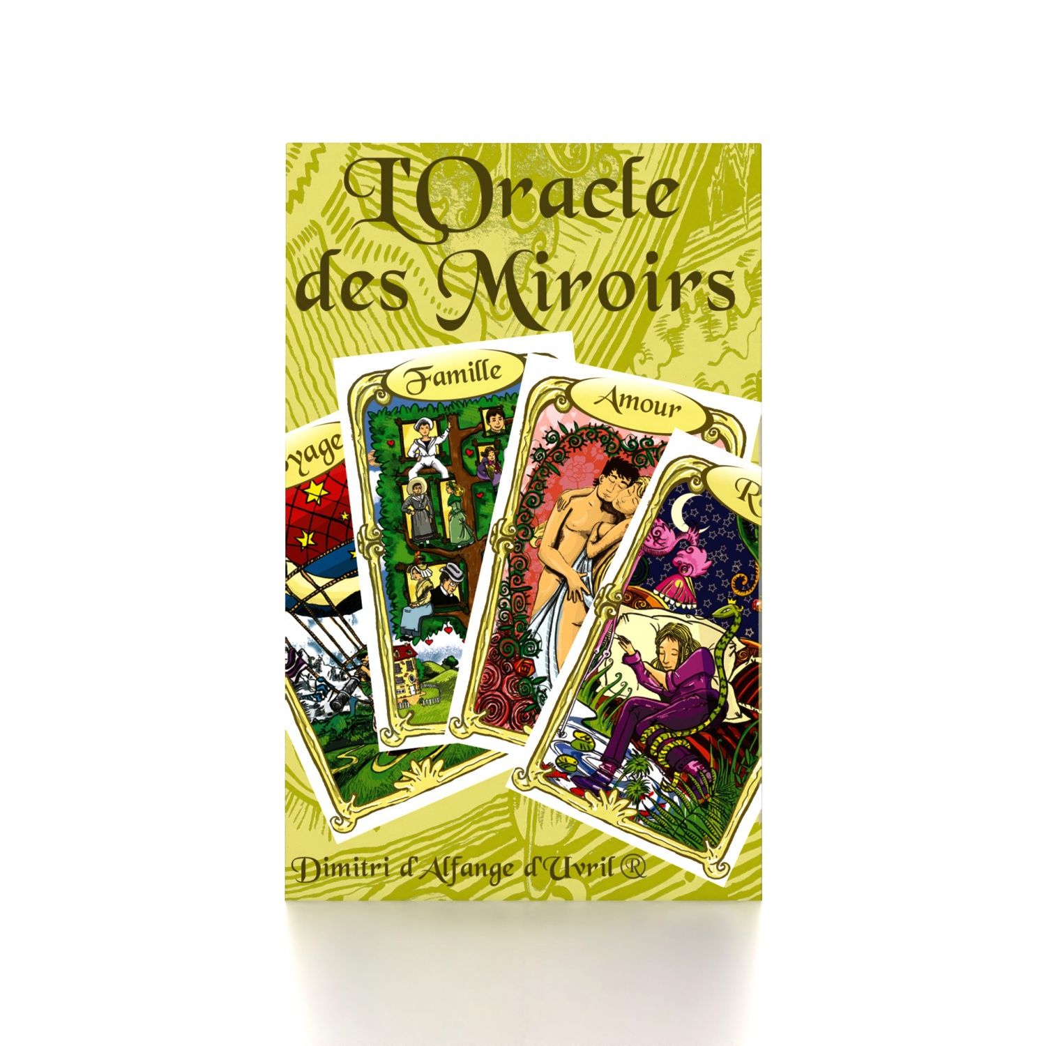 Jeu divinatoire Grimaud 'oracle des miroirs - vue 2