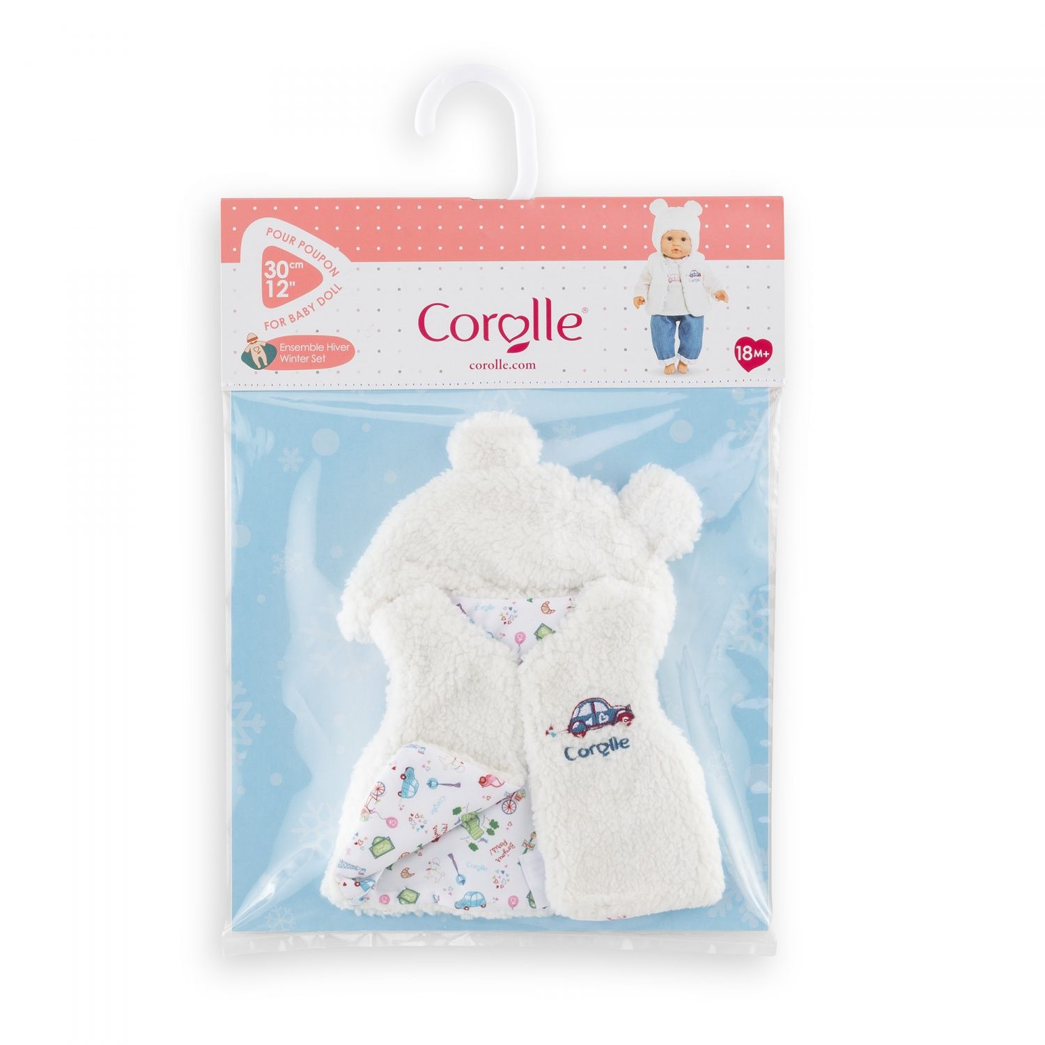 Vêtement pour poupon 30 cm : Ensemble hiver Week end à paris Corolle - vue 3