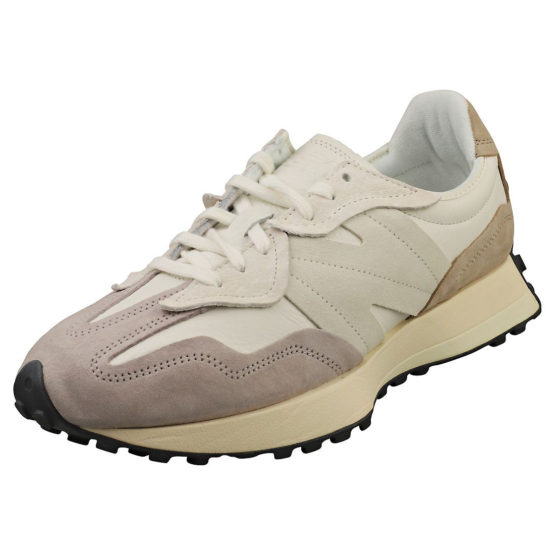 New Balance Chaussures 327 - Baskets De Cuir Et Suédé, Sea Salt Unisex - 40 1/2