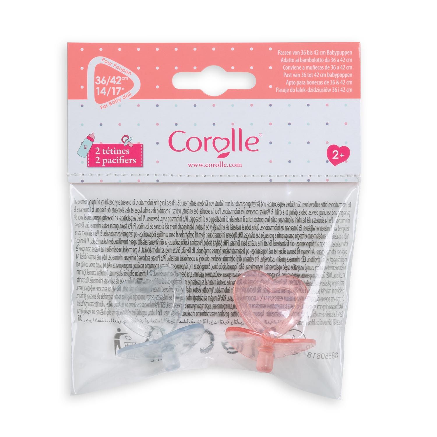 Mes Accessoires Poupons Corolle Bb3642 2 Tétines