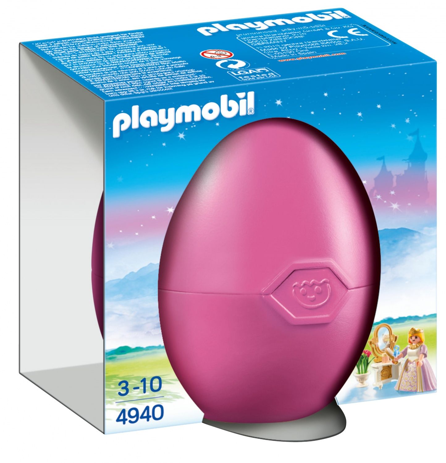 Playmobil Les Oeufs De Pâques 4940 Princesse Avec Coiffeuse