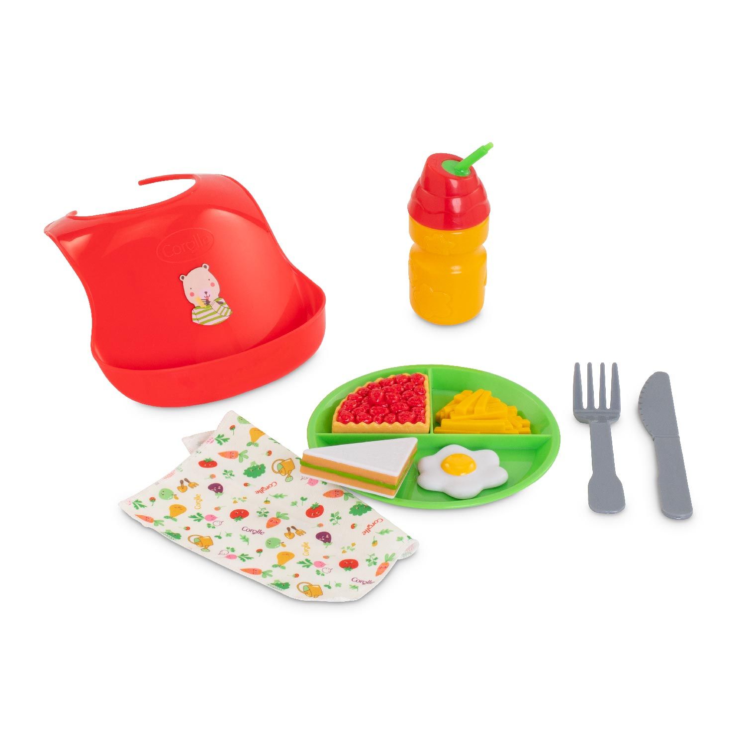 Mes Accessoires Poupons Corolle Bb3642 Coffret Bon Appétit