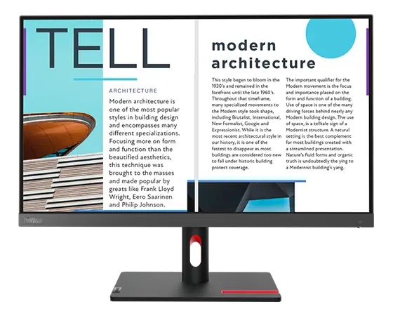 Lenovo ThinkVision S25e 30 LED display 62 2 cm 24.5 1920 x 1080 pixels Full HD Neuf