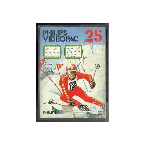 Jeu Philips Videopac 25 - Faire Du Ski